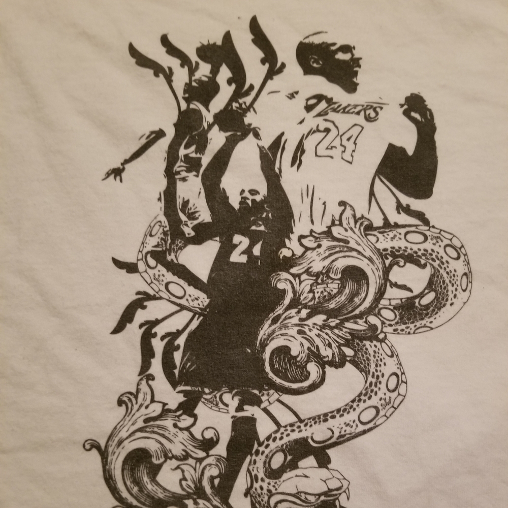 Kobe Bryant Black Mamba Shirt Men 5XL AAA